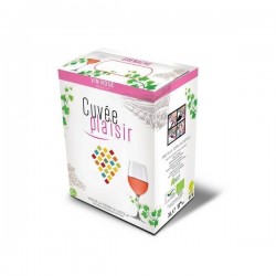 Vin Rosé bio Cuvée plaisir 3 L