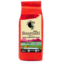 Riz Basmati Indien Blanc | Commerce Equitable | 500 G | Autour du riz|