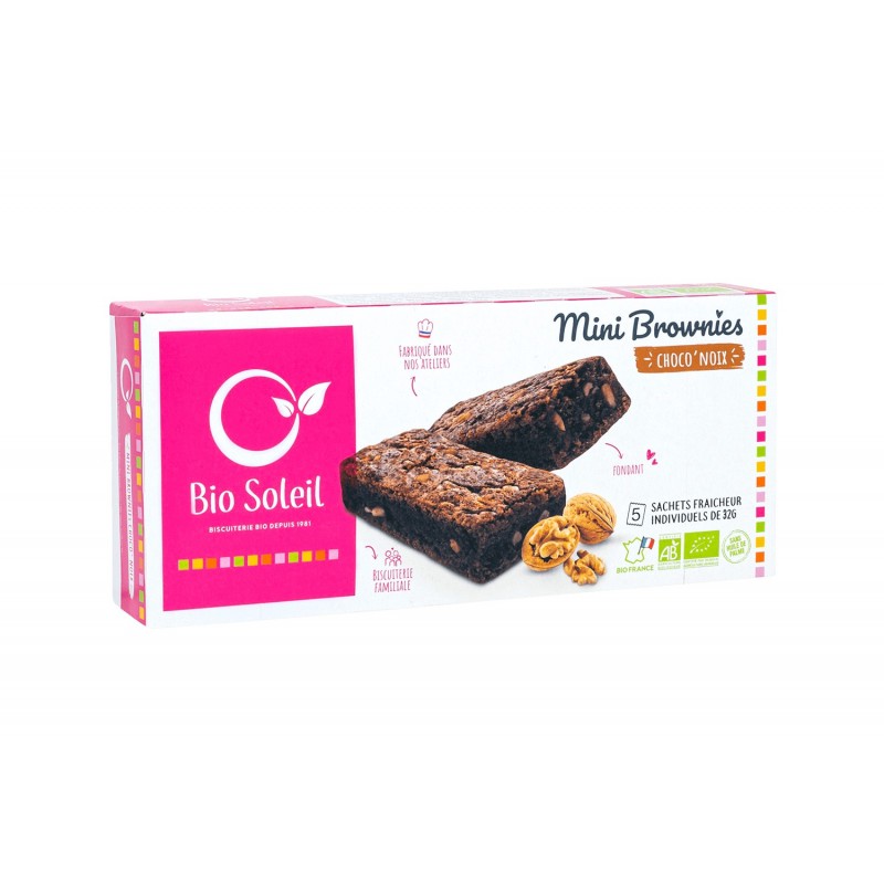 Mini brownies Bio